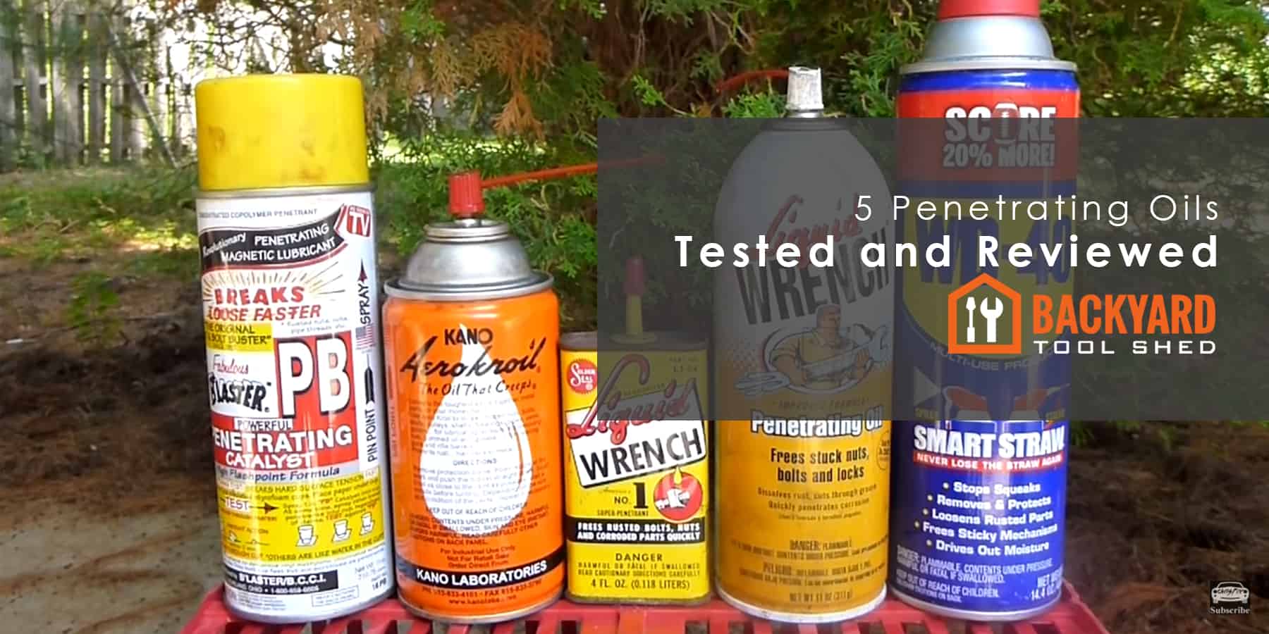 Top 5 best Oils Tested [2021] Is Kroil still the champ?